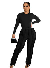 Load image into Gallery viewer, 2 Piece Sassy Pants Set-Black